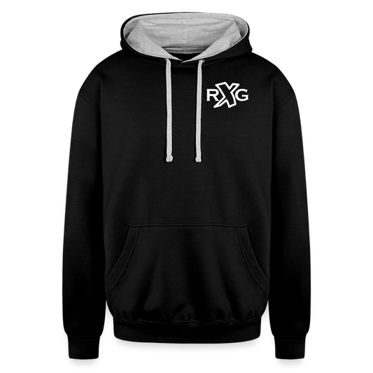 RXG Logo Hoodie - black/heather gray